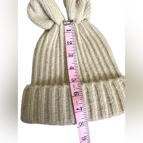 Miniso SOFT BUNNY TOQUE Adult Size Kawaii Hat - Picture 6 of 6